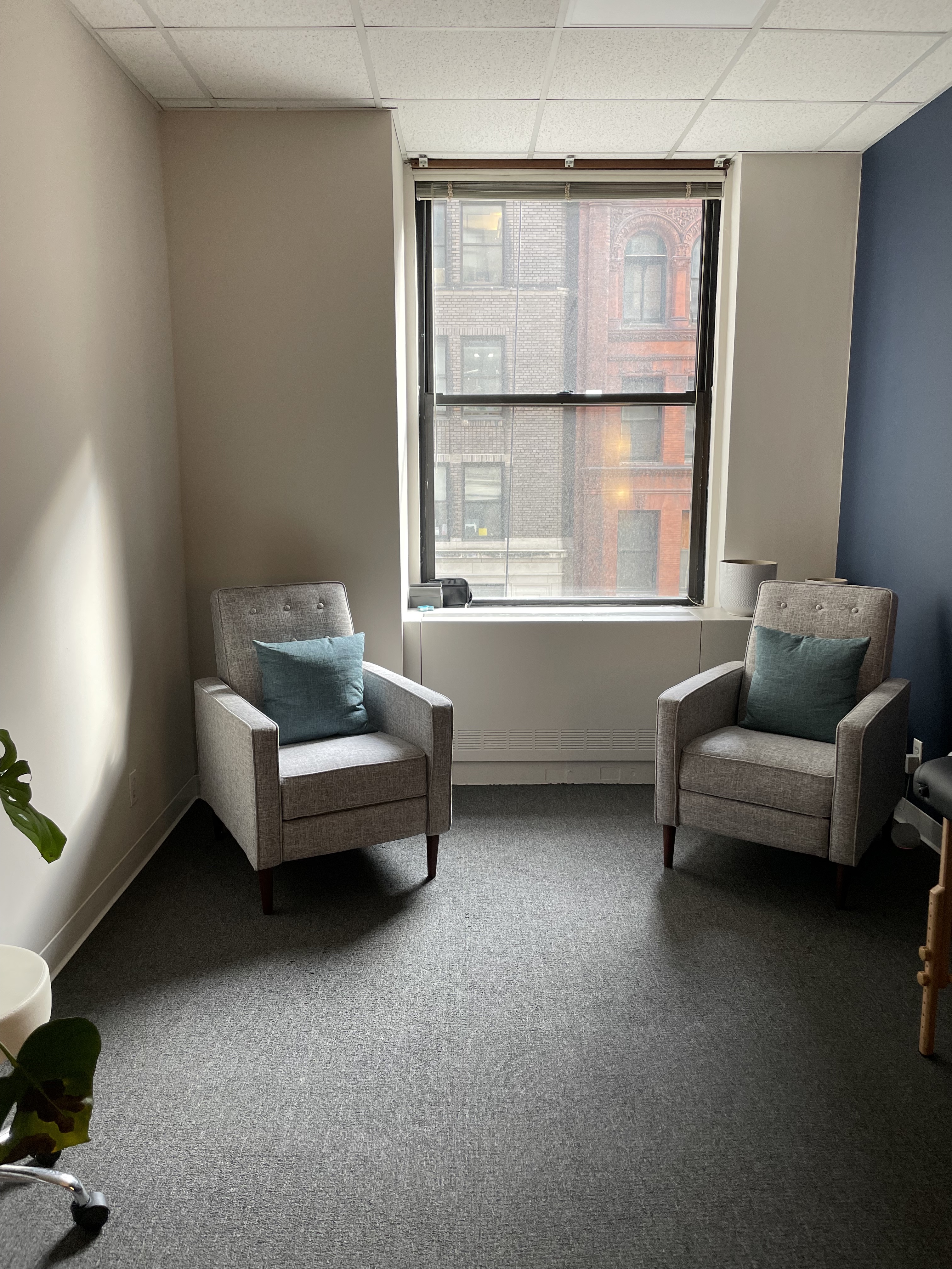 Your next private workspace options in Brooklyn and Queens awaits, featuring offering modern design and all amenities for therapy professionals.